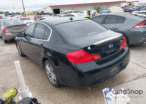 2010 Infiniti G37X из США, поврежденный, VIN JN1CV6AR2AM252098